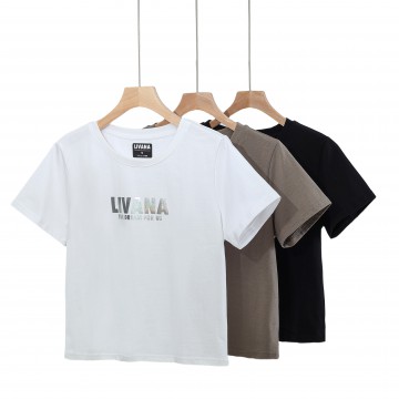 燙金印花T-Shirt