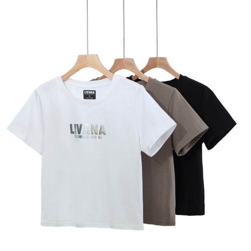 燙金印花T-Shirt